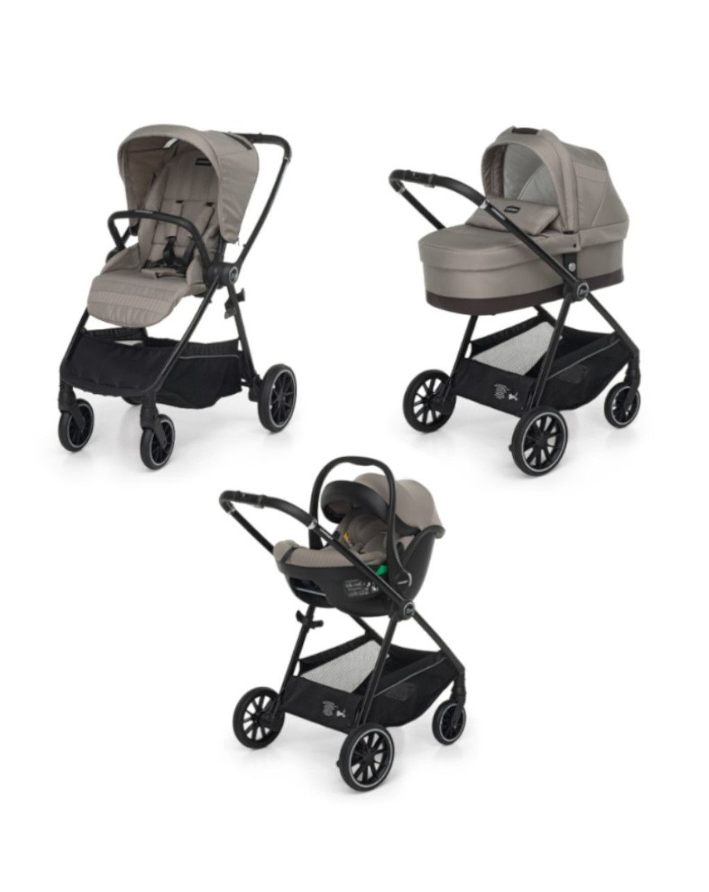 Travel system divo nut i-size - foppapedretti