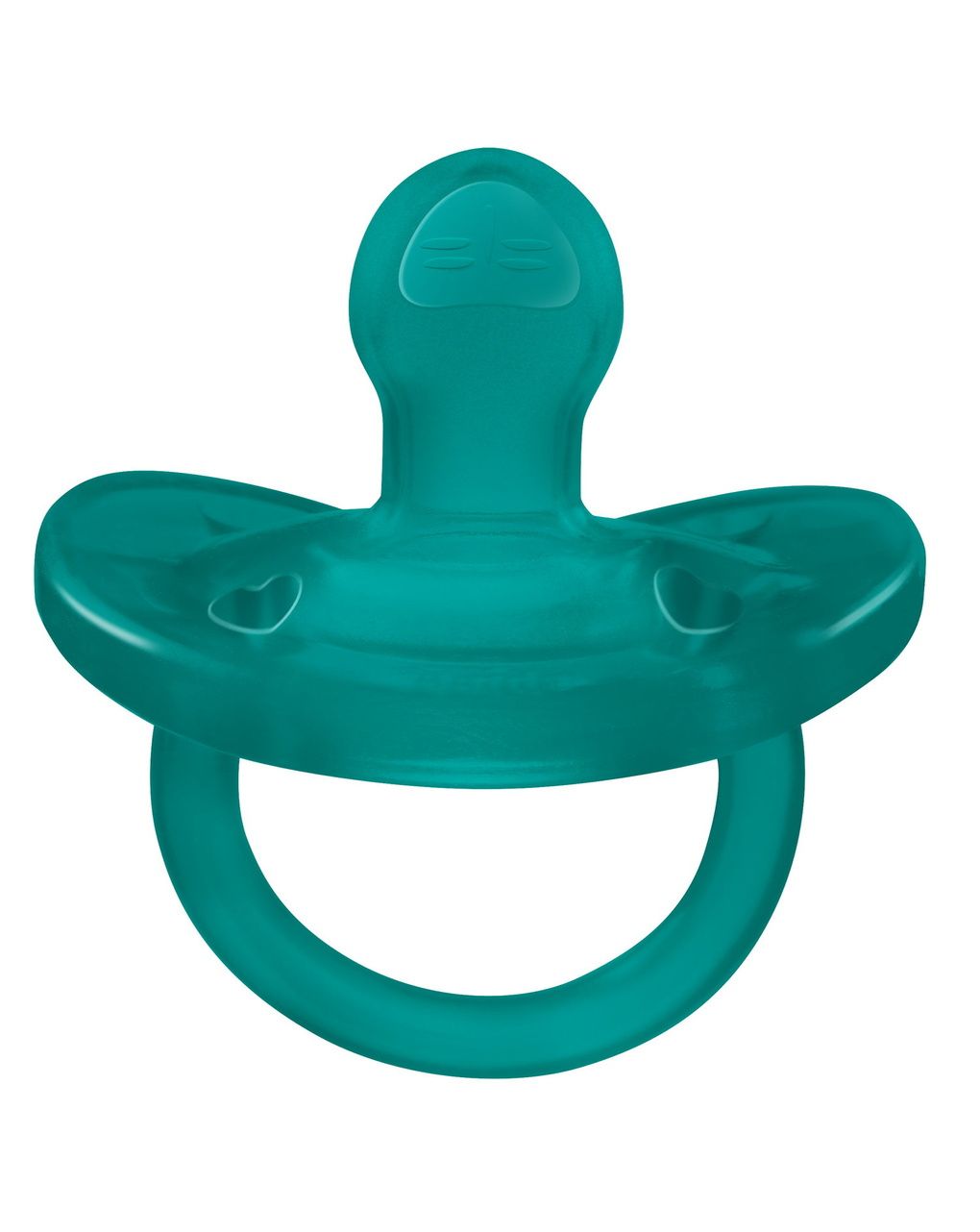 Gommotto physioforma blu/verde in silicone 2 pezzi| 16-36 mesi - chicco
