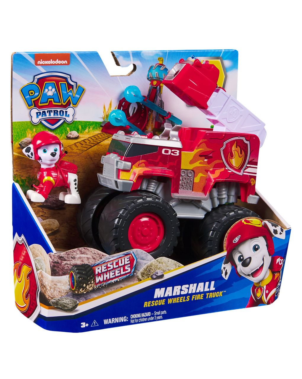 Paw patrol: rescue wheels, camion di marshall
