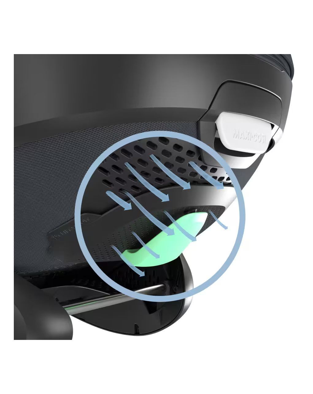 Seggiolino auto pebble 360 pro essential graphite - maxi-cosi