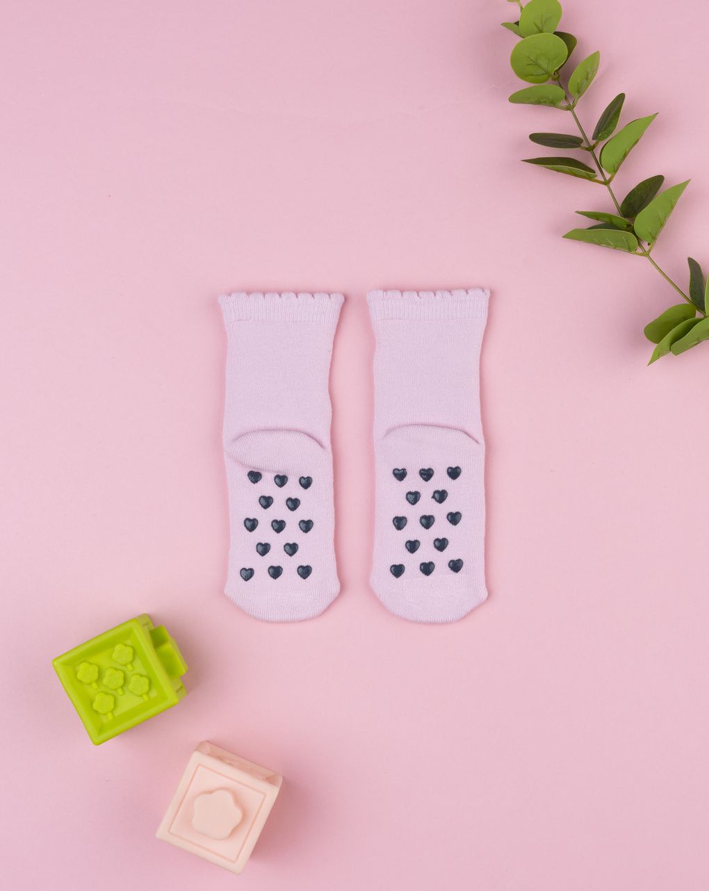 Antiscivolo bimba rosa animaletti