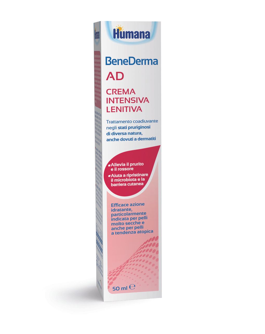 Crema intensiva e lenitiva 50ml - humana benederma ad