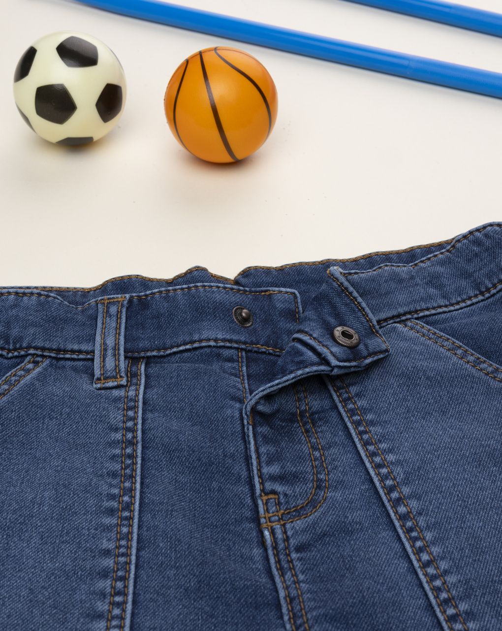 Pantalone denim bambino dinosauro