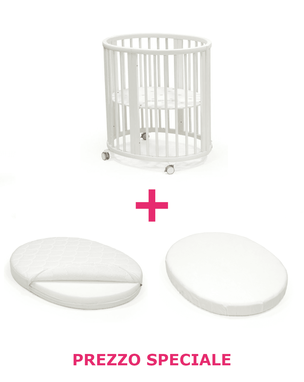 Letto sleepi mini white v3 + mattress v3 e lenzuolo a un prezzo speciale – stokke®