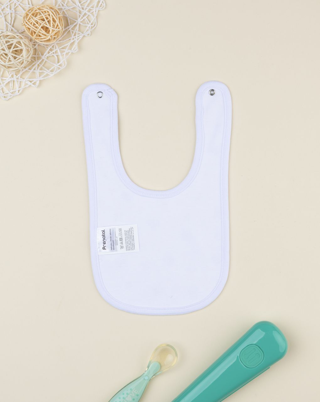 Bavaglino bimba lumachine