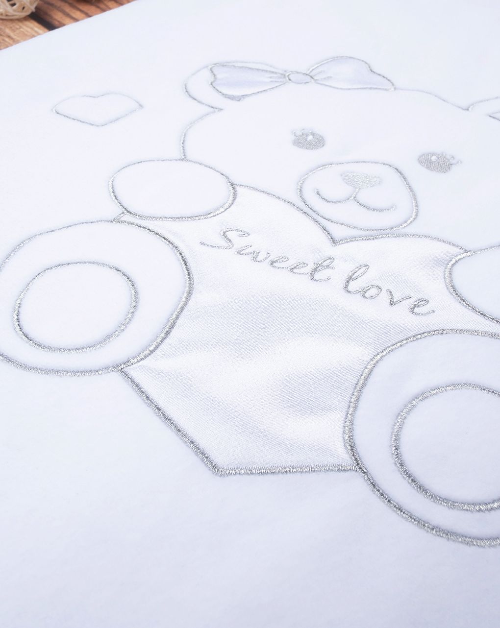 Sacco nanna unisex in ciniglia orsetto - tog 3,5