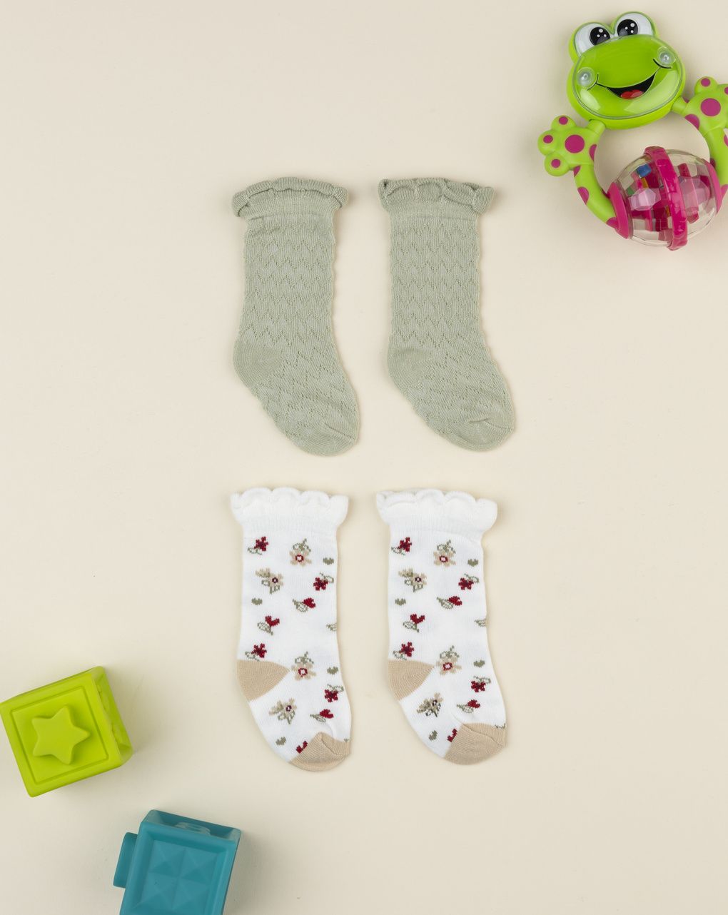 Pack 2 calze bimba soft cotone