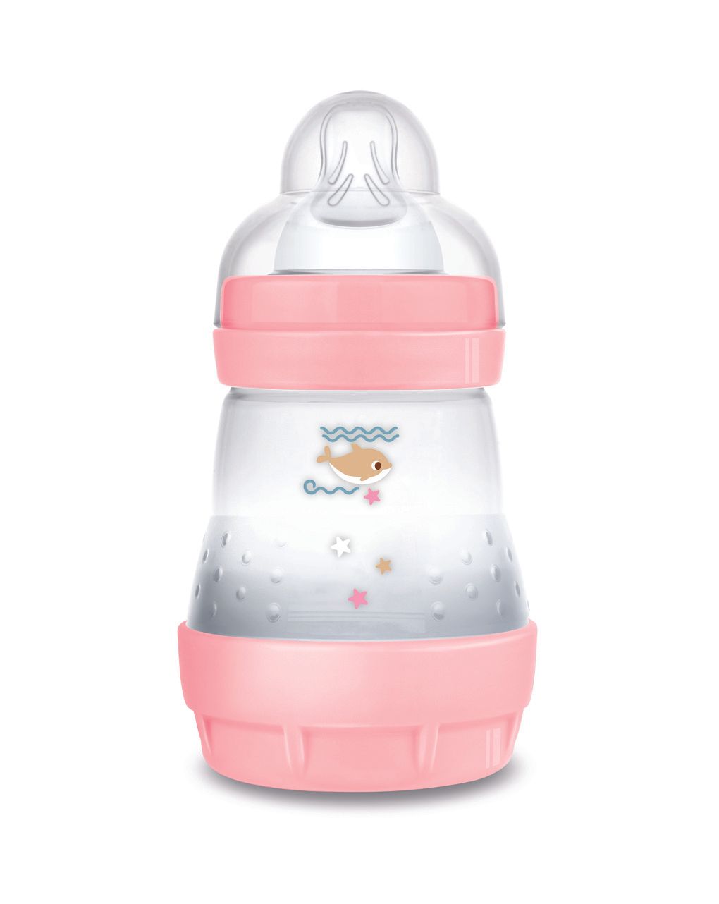 Biberon easy start 160ml bio-circolare conf. singola rosa - mam