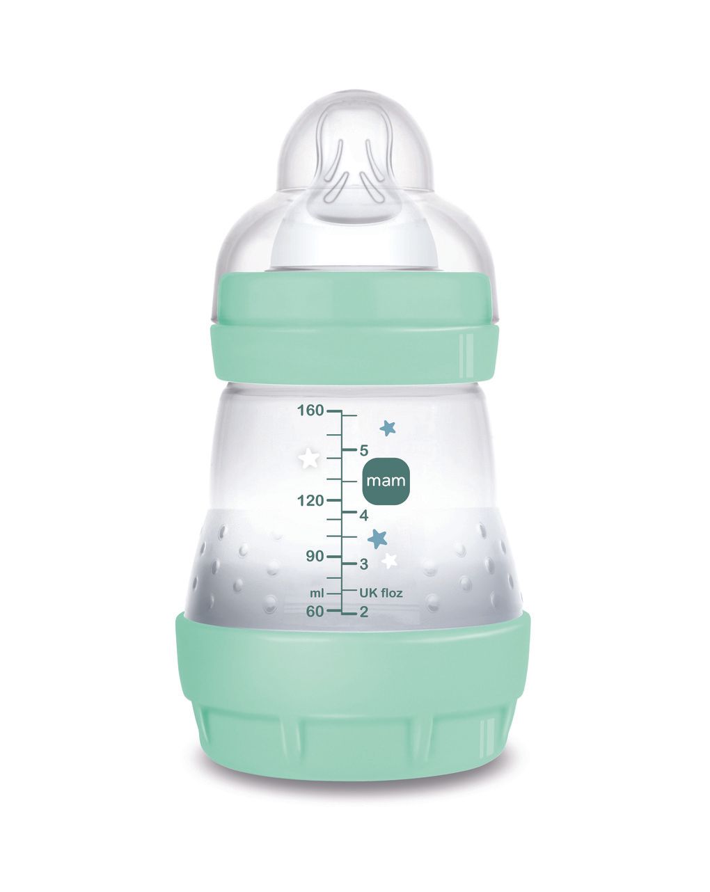 Biberon easy start 160ml bio-circolare conf. singola verde - mam