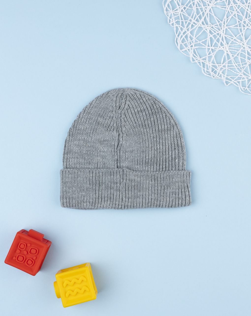 Berretto grigio bambino pokémon