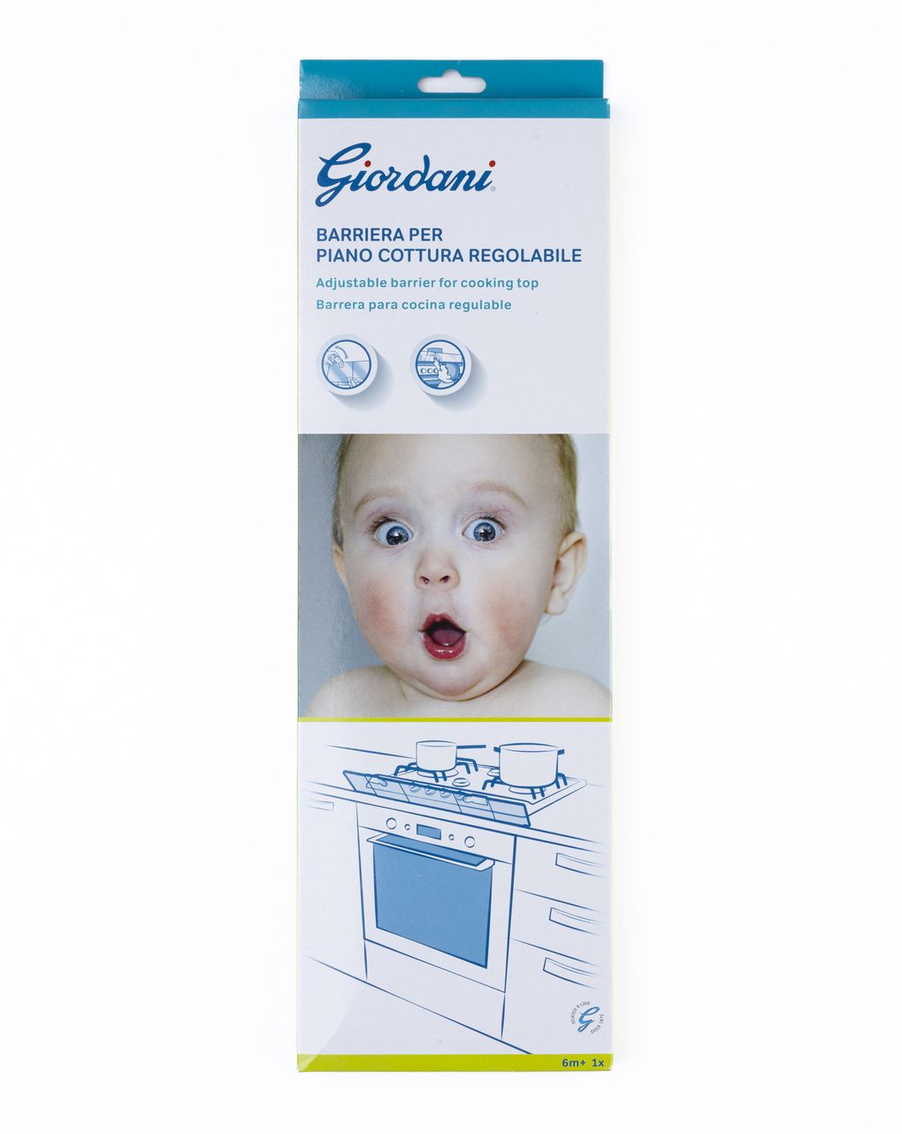 Barriera fornelli regolabile - giordani