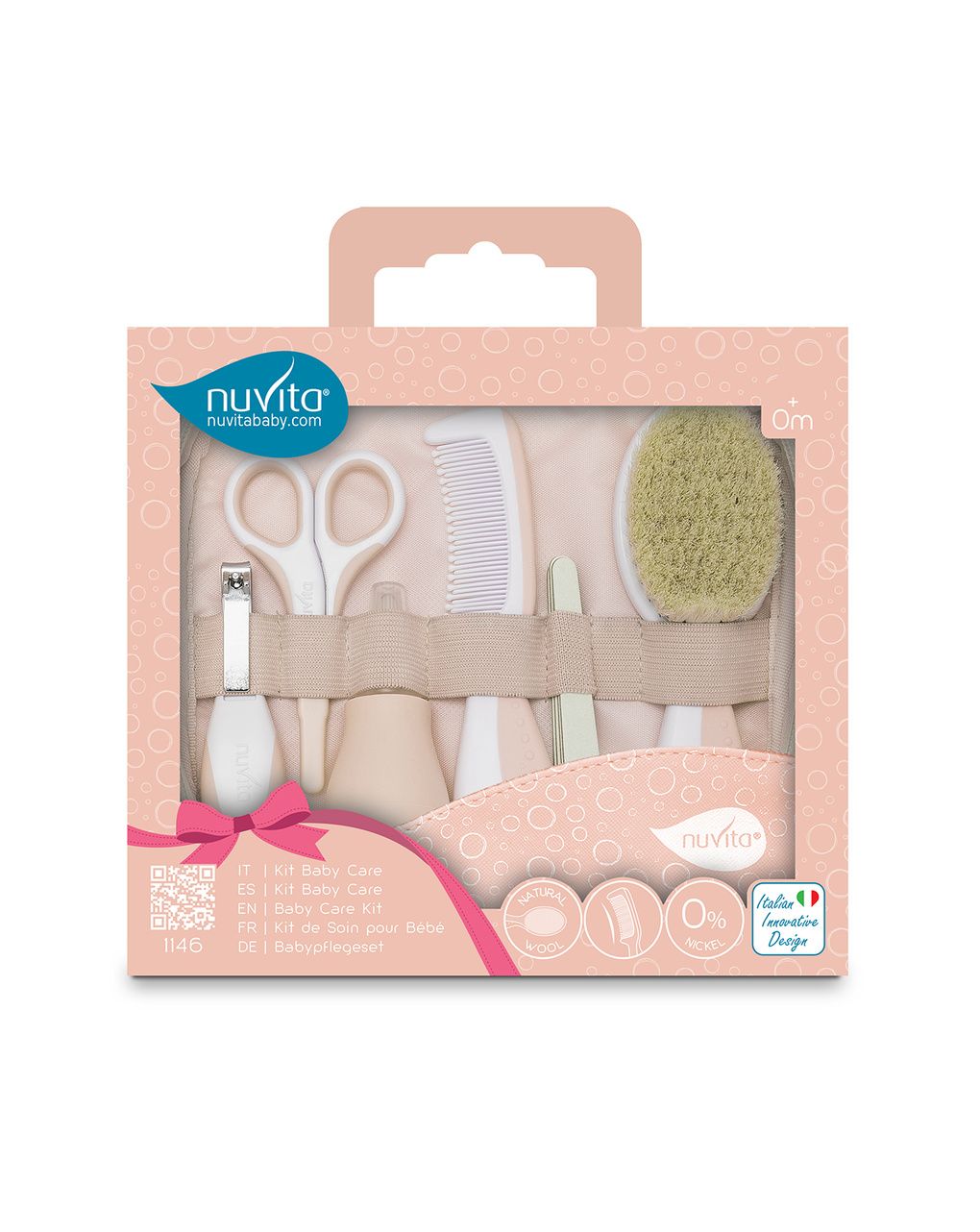 Beauty set per la cura del bambino - 1146  english rose - nuvita