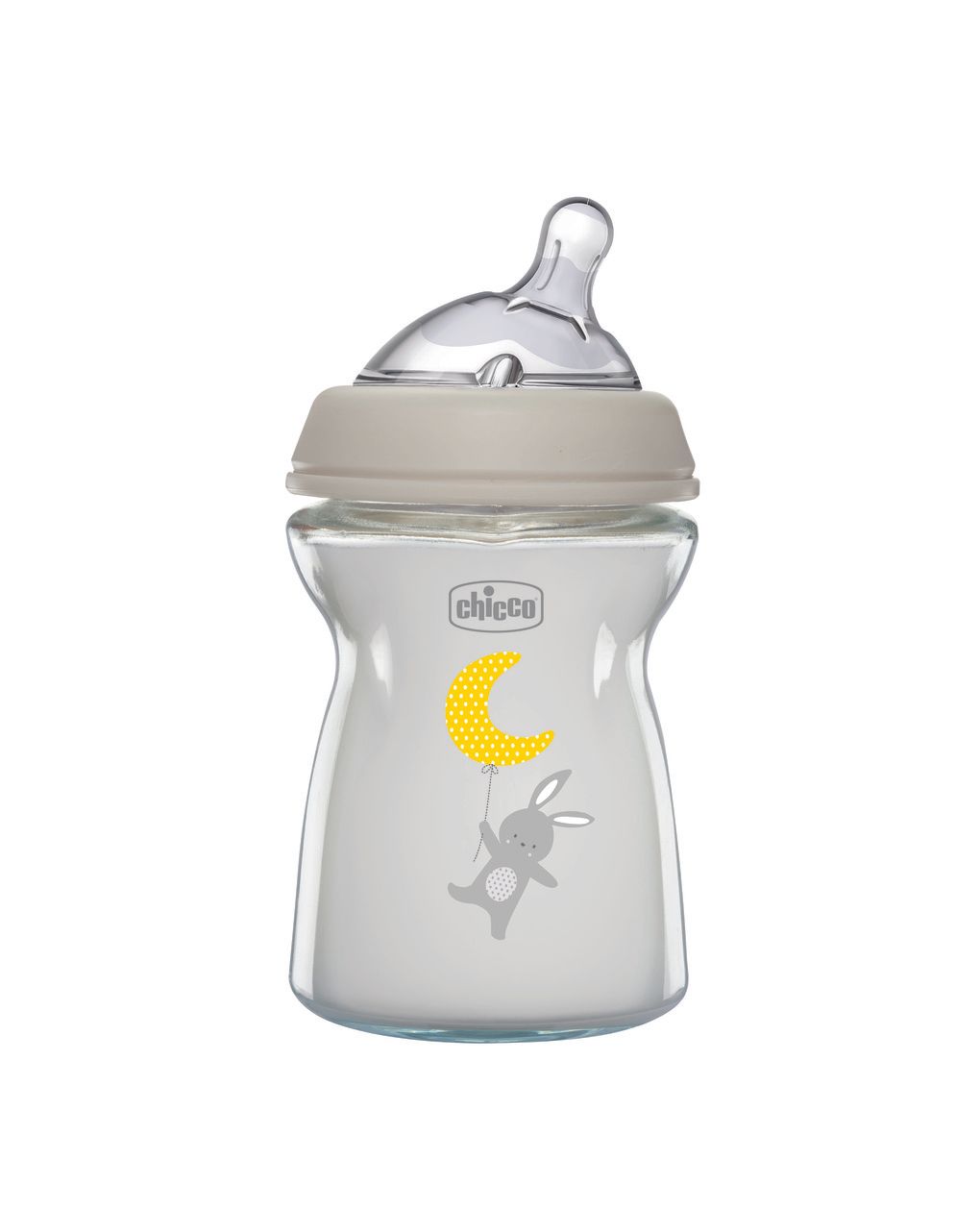 Biberon in vetro naturalfeeling 0m+ | flusso lento | 250ml - chicco