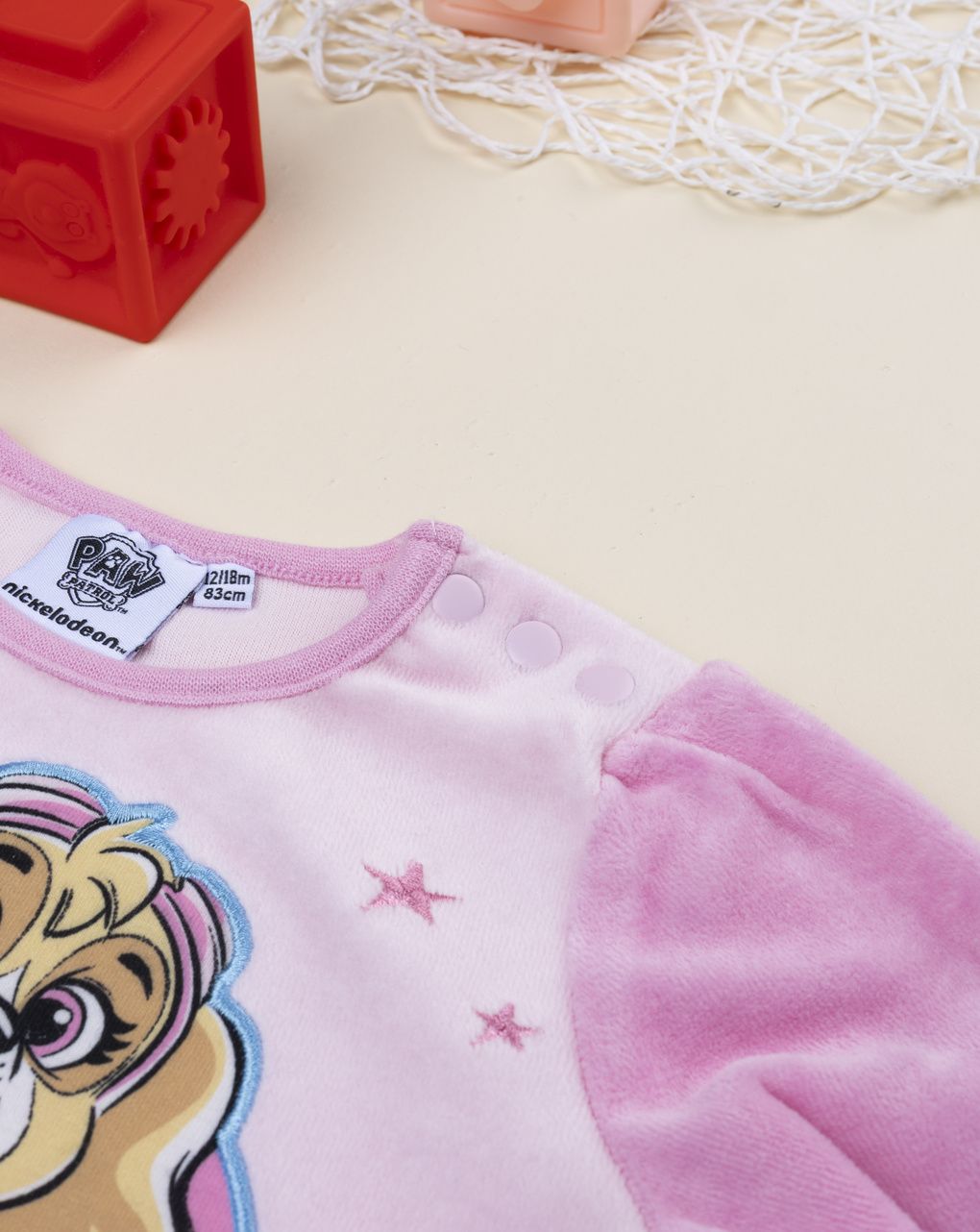 Pigiama bimba in pile paw patrol