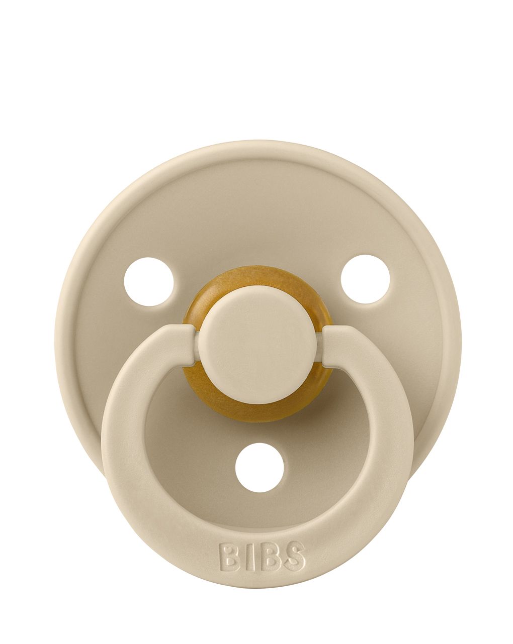 Set 2 ciucci tettarella anatomica in gomma naturale 6/18 mesi - colore vaniglia e cloud - bibs