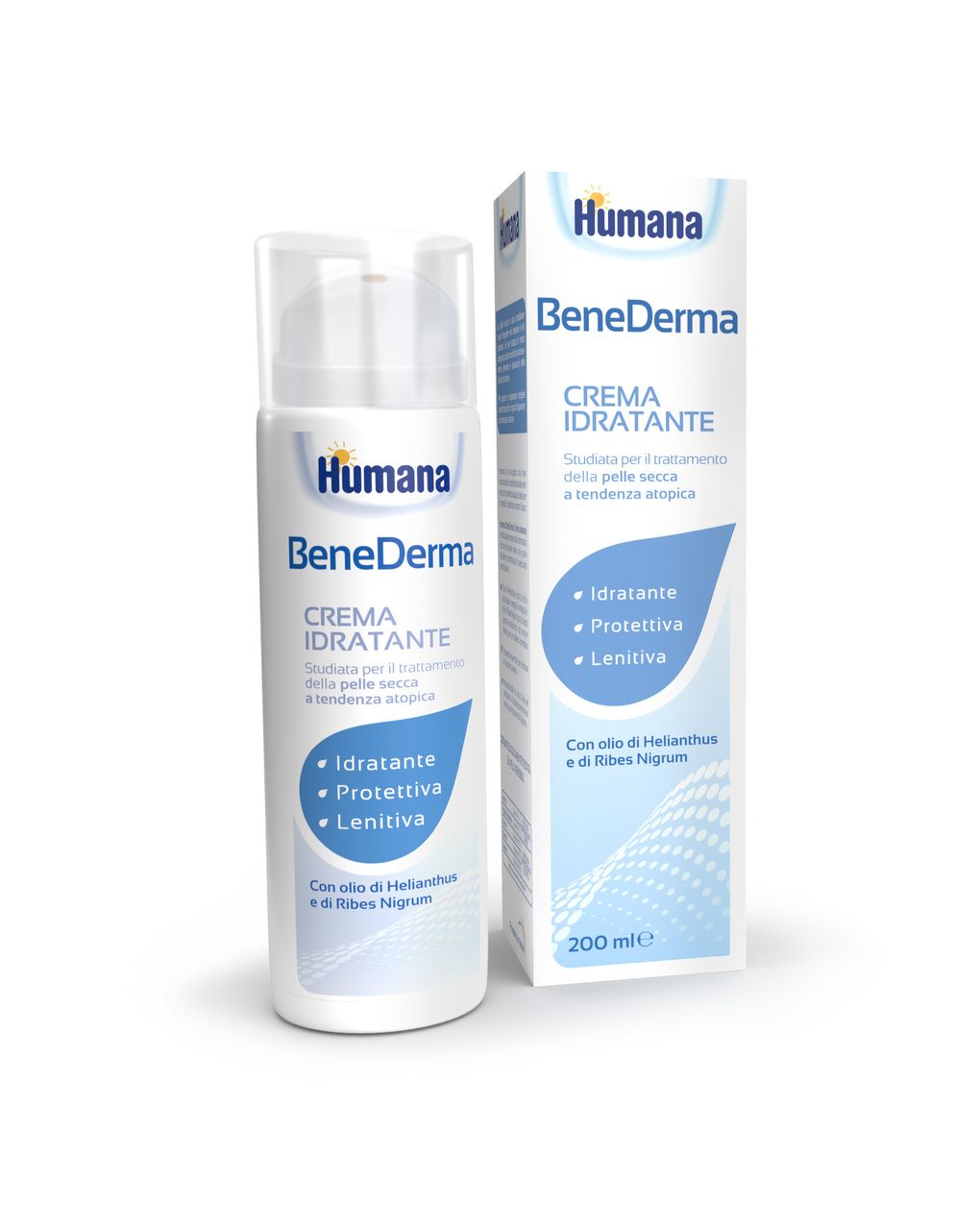 Crema idratante 200ml - humana benederma