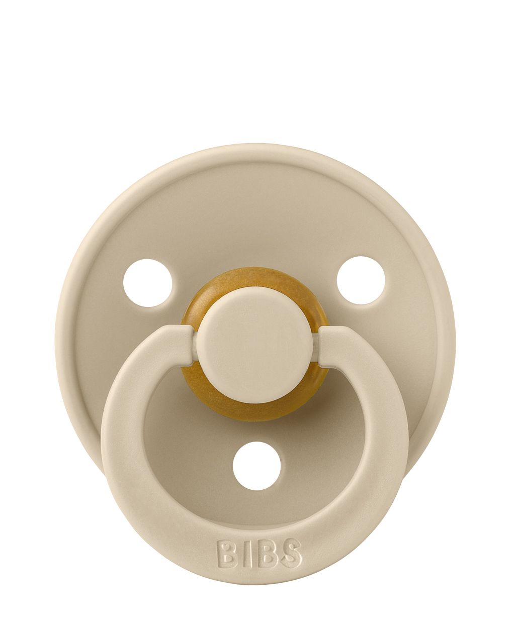 Set 2 ciucci tettarella anatomica in gomma naturale 0/6 mesi - colore vaniglia e cloud - bibs