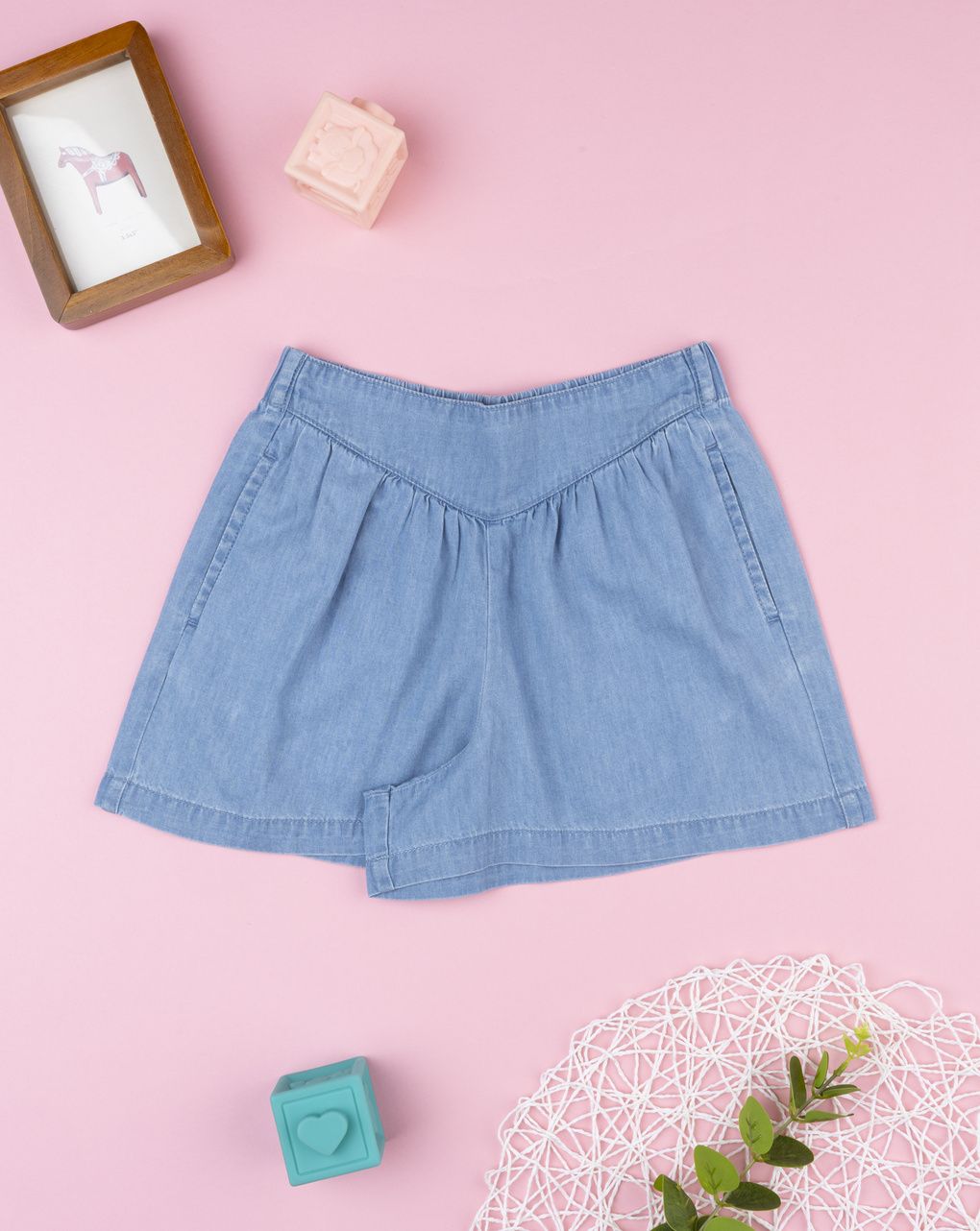 Shorts denim bimba