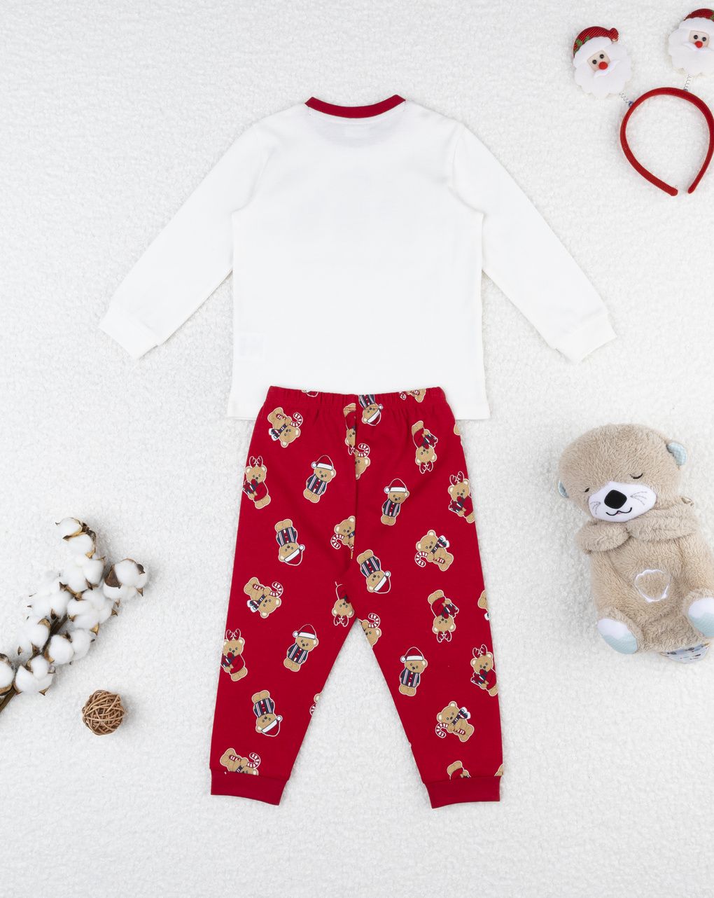 Pigiama famiglia natalizio bimbo orsetti