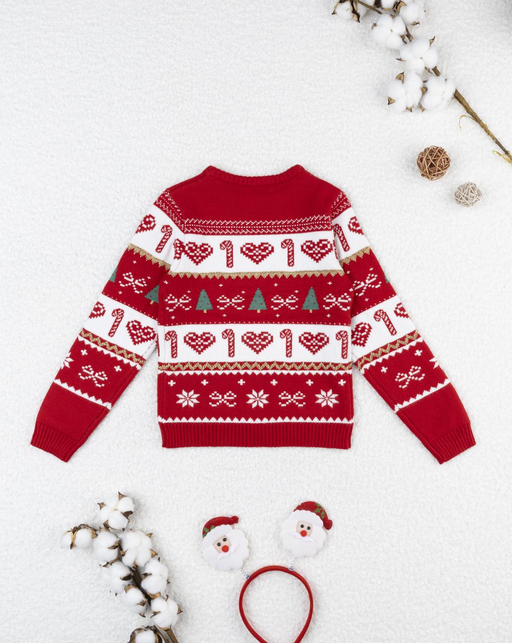 Maglione tricot natale bambina