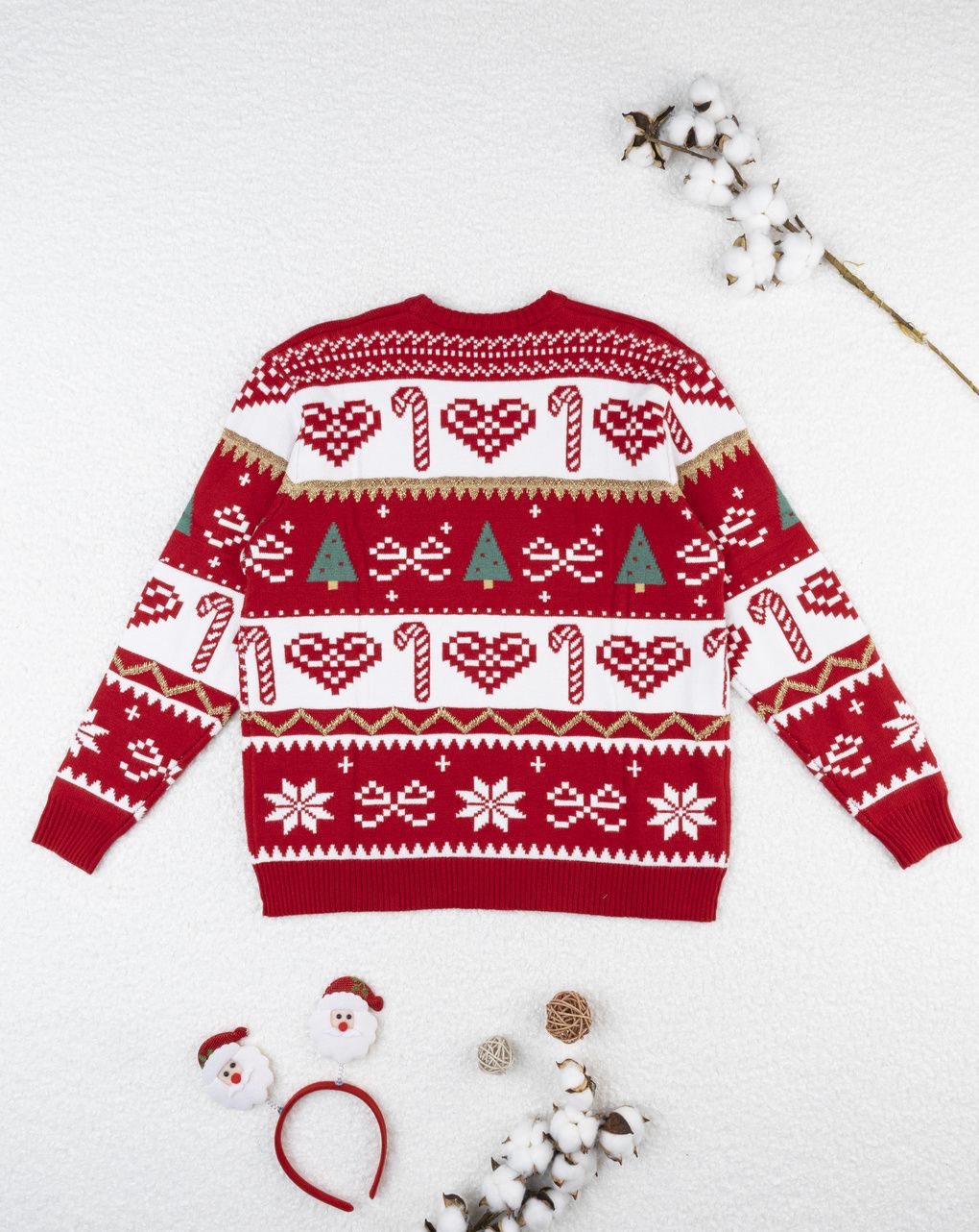 Maglia tricot natale mamma