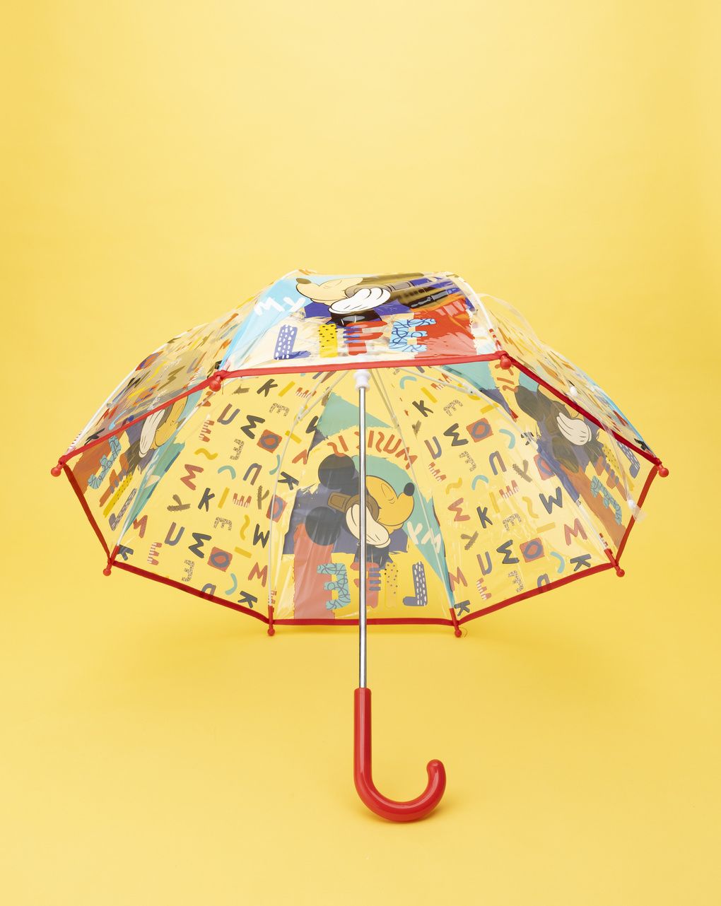 Ombrello pioggia bambino disney topolino