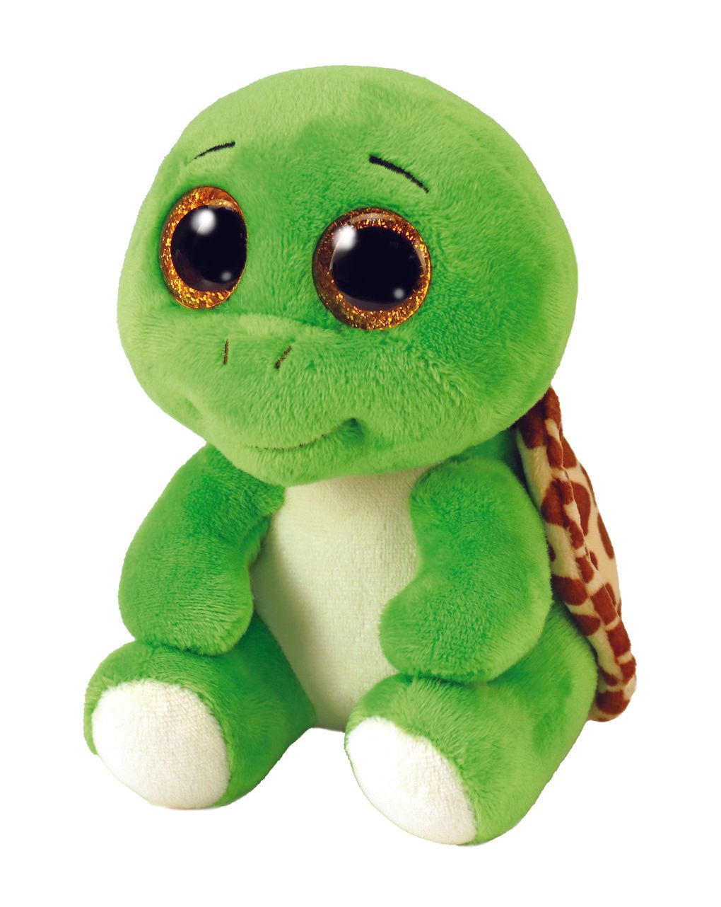 Boos - turbo la tartaruga con occhioni dorati glitterati - 15 cm -3+ -