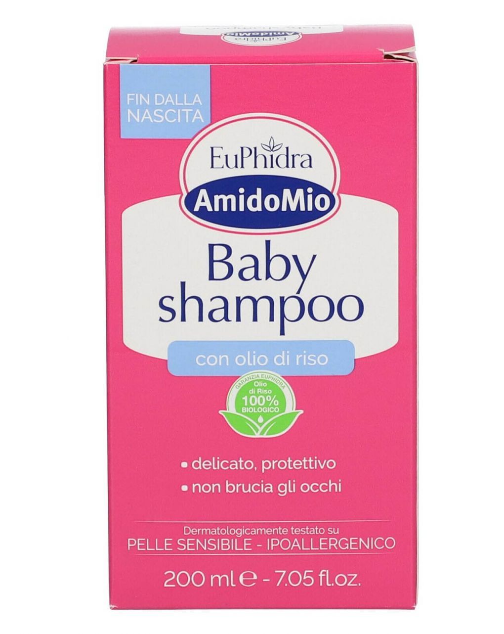 Baby shampoo 200ml - euphidra amidomio