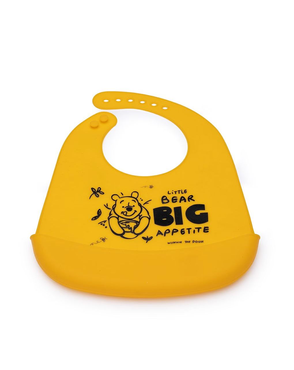 Bavaglino silicone morbido winnie the pooh -that's love