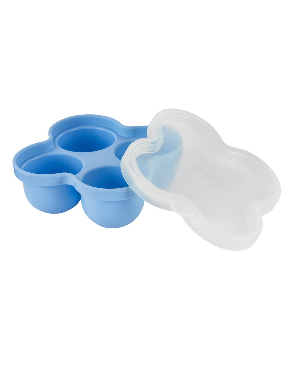 Contenitore multiporzione azzurro - chicco