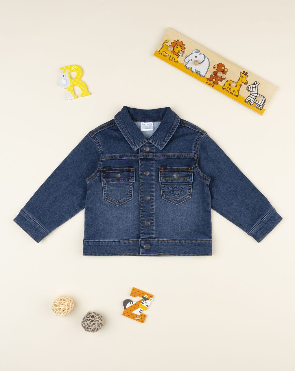Giubbino denim bimbo