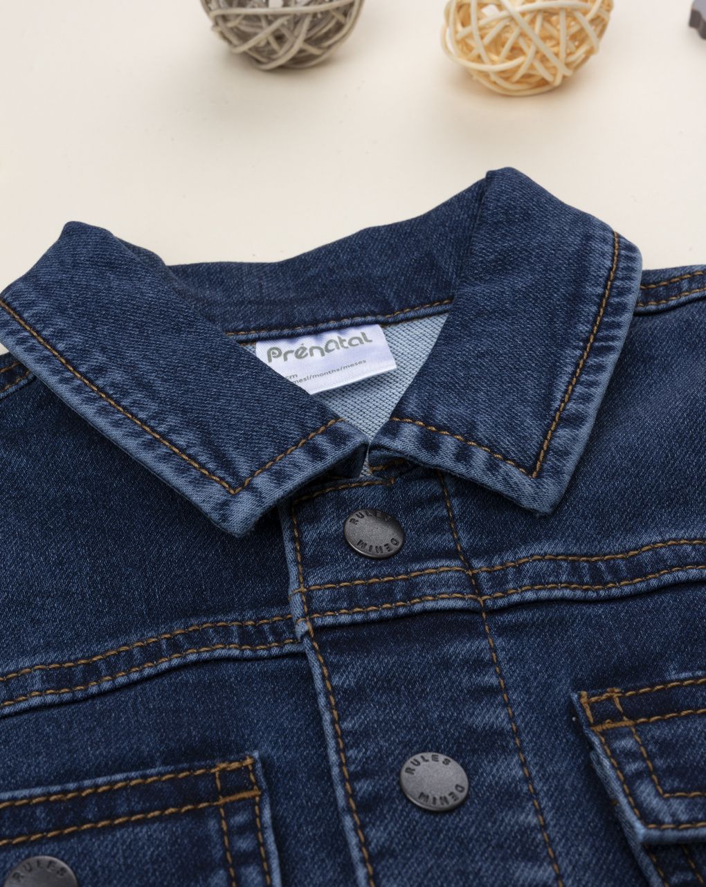 Giubbino denim bimbo