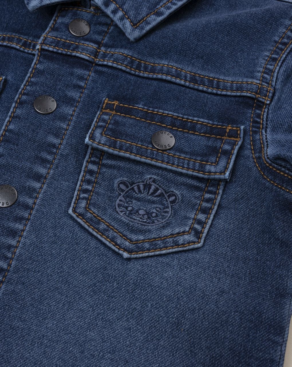 Giubbino denim bimbo