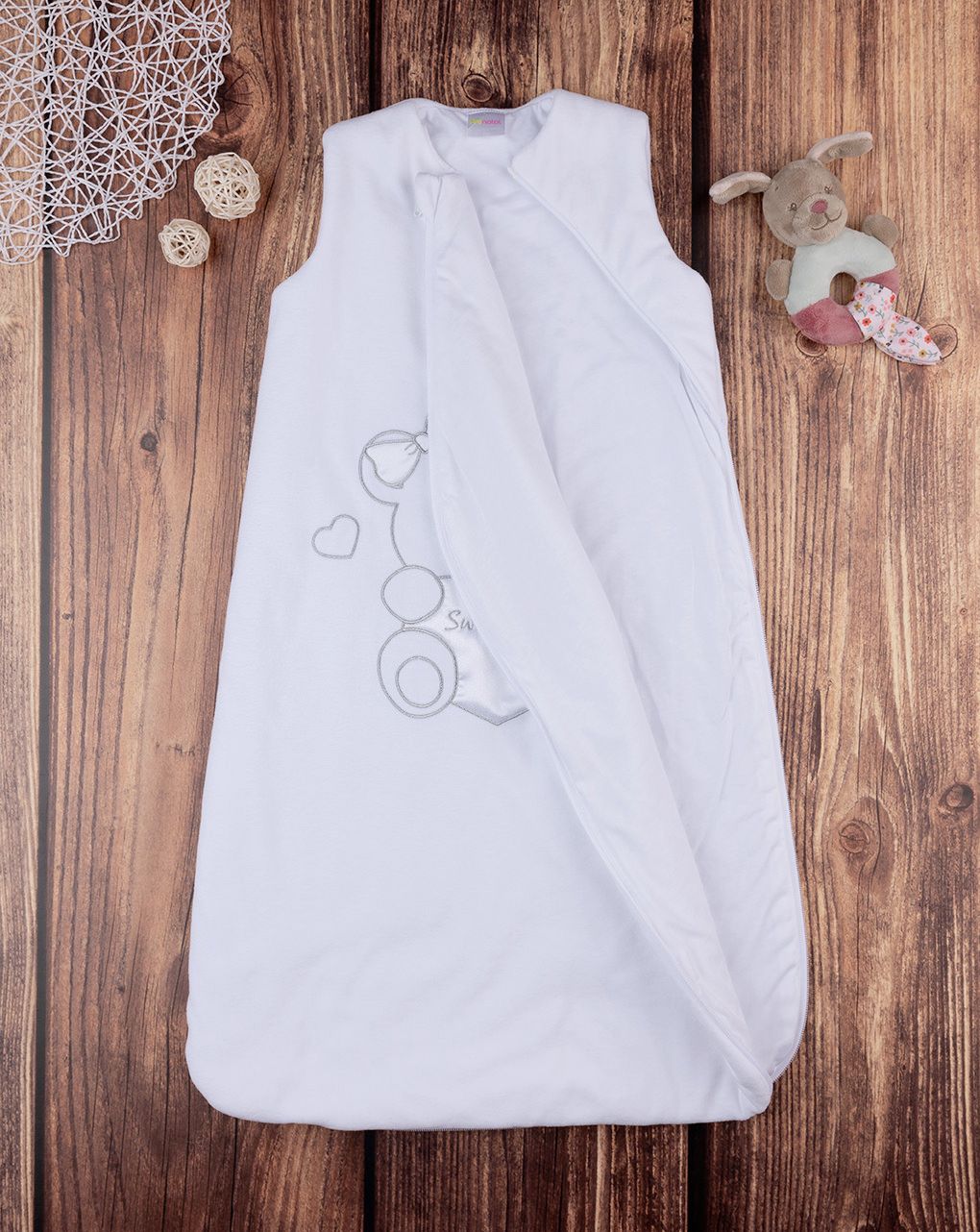 Sacco nanna unisex in ciniglia orsetto - tog 3,5