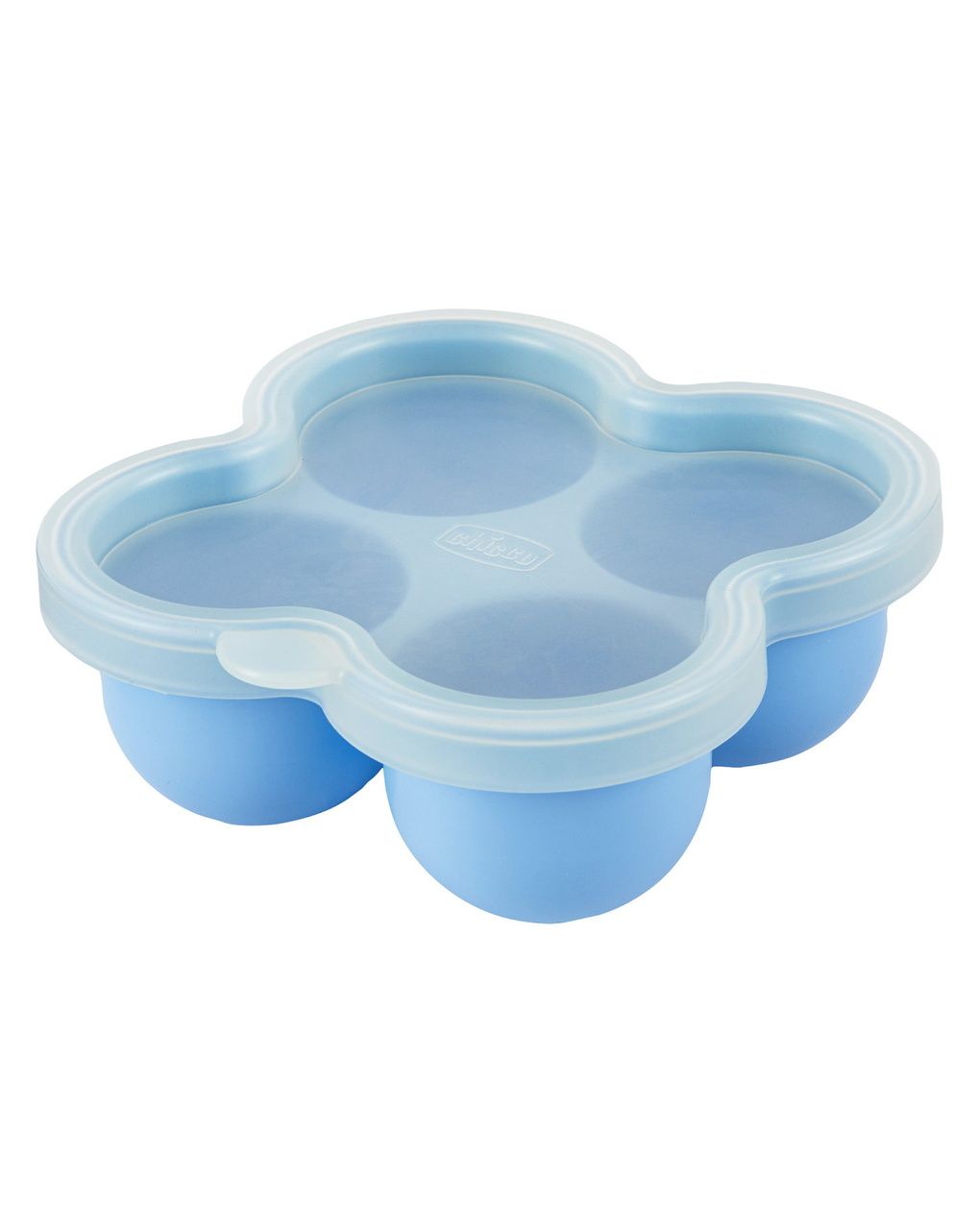 Contenitore multiporzione azzurro - chicco