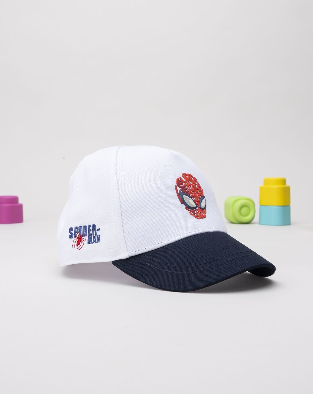 Berretto con visiera bambino spiderman