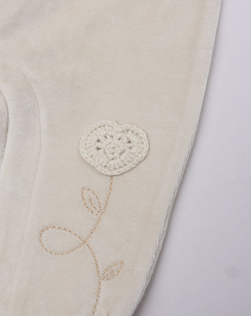 Tutina neonata beige coccinella