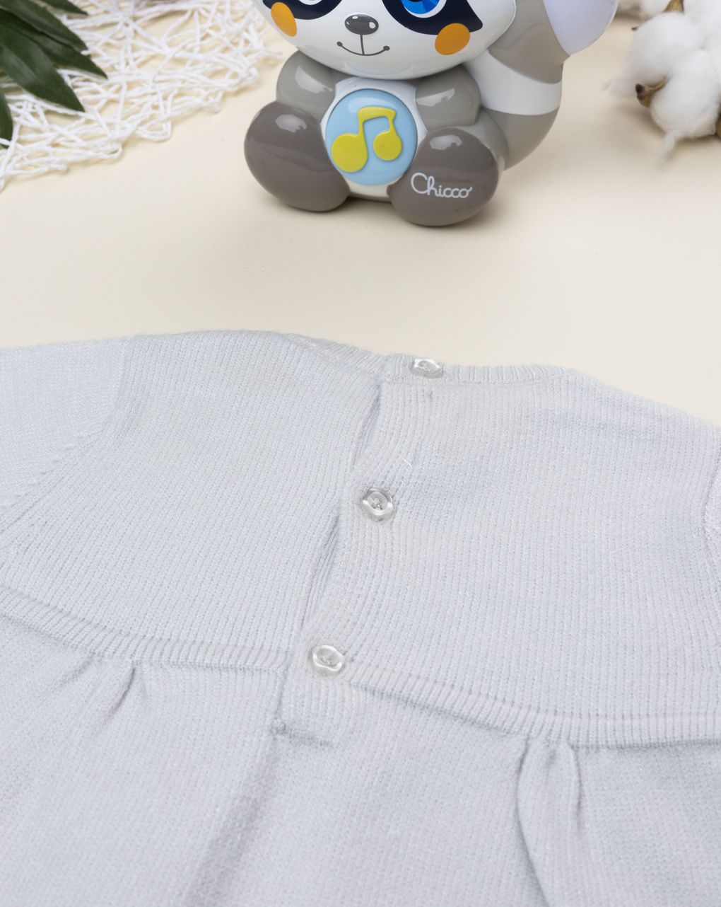 Tutina neonata tricot beige