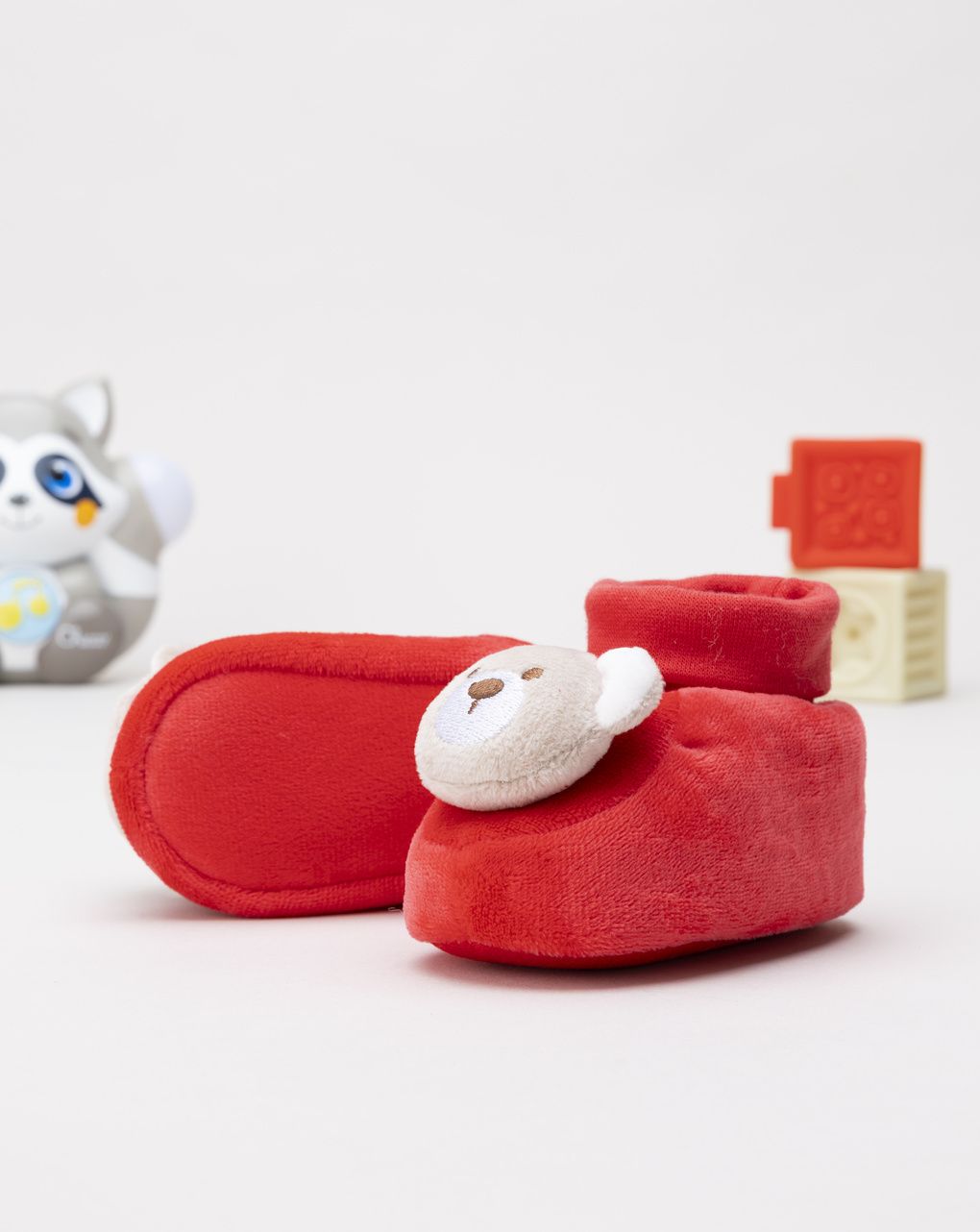 Babbucce natalizie bimbo orsetto