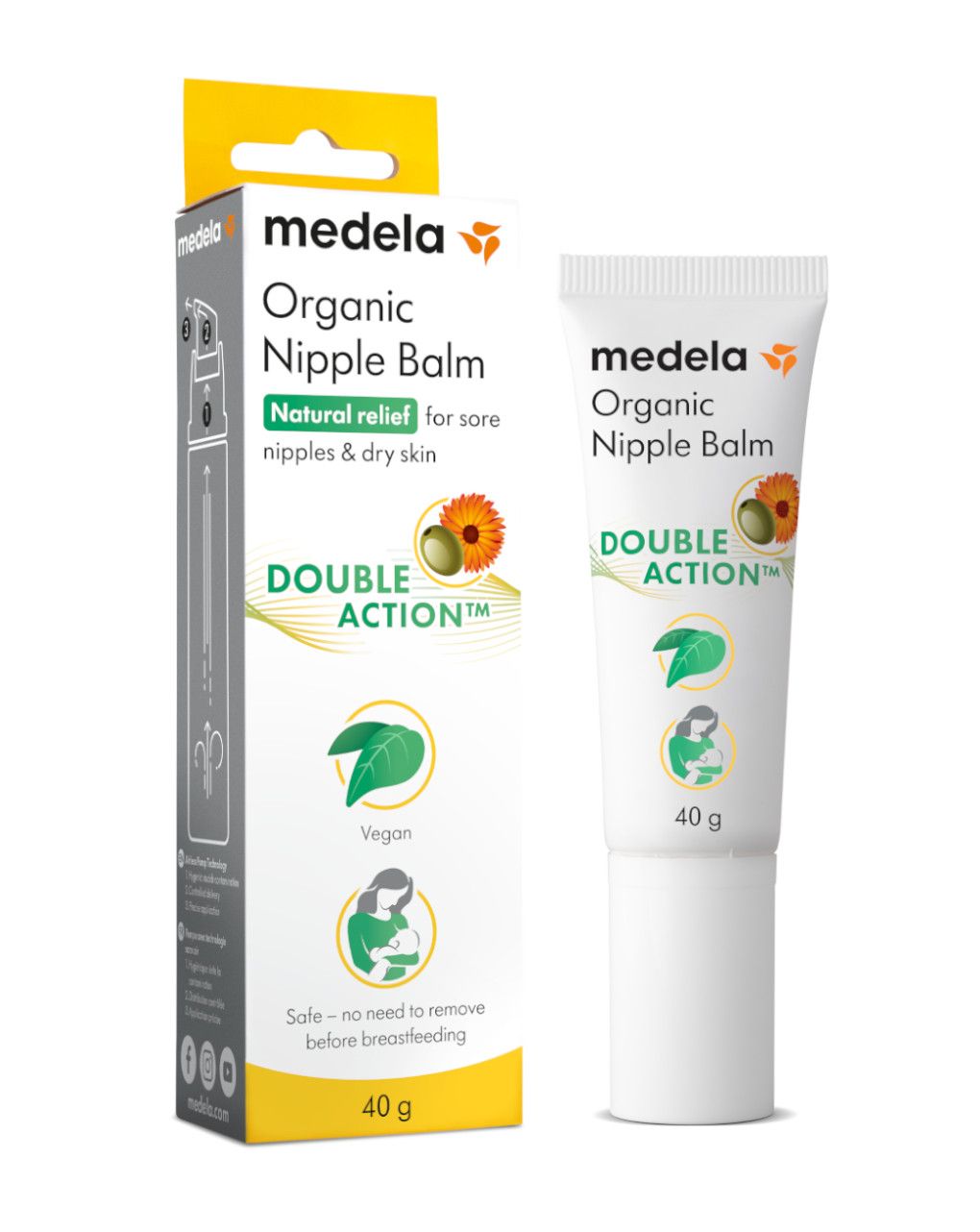 Balsamo bio per capezzoli 40 gr - medela