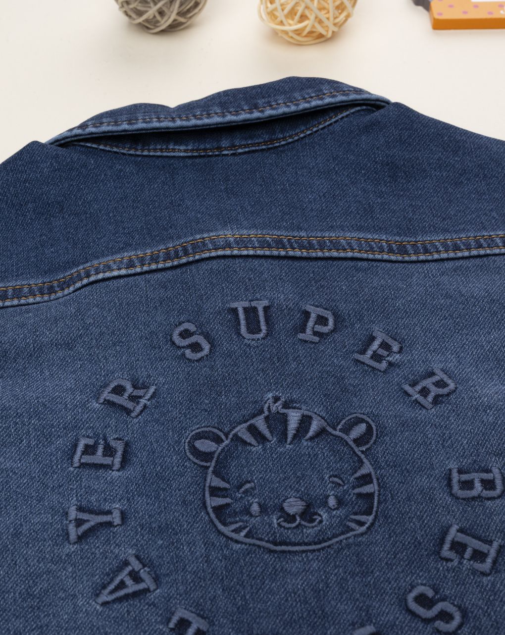 Giubbino denim bimbo