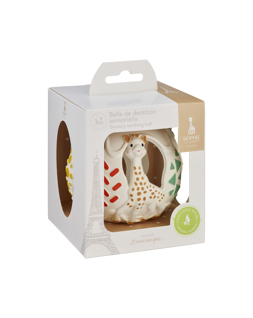 Palla dentizione sensoriale – 3+ mesi – sophie la girafe