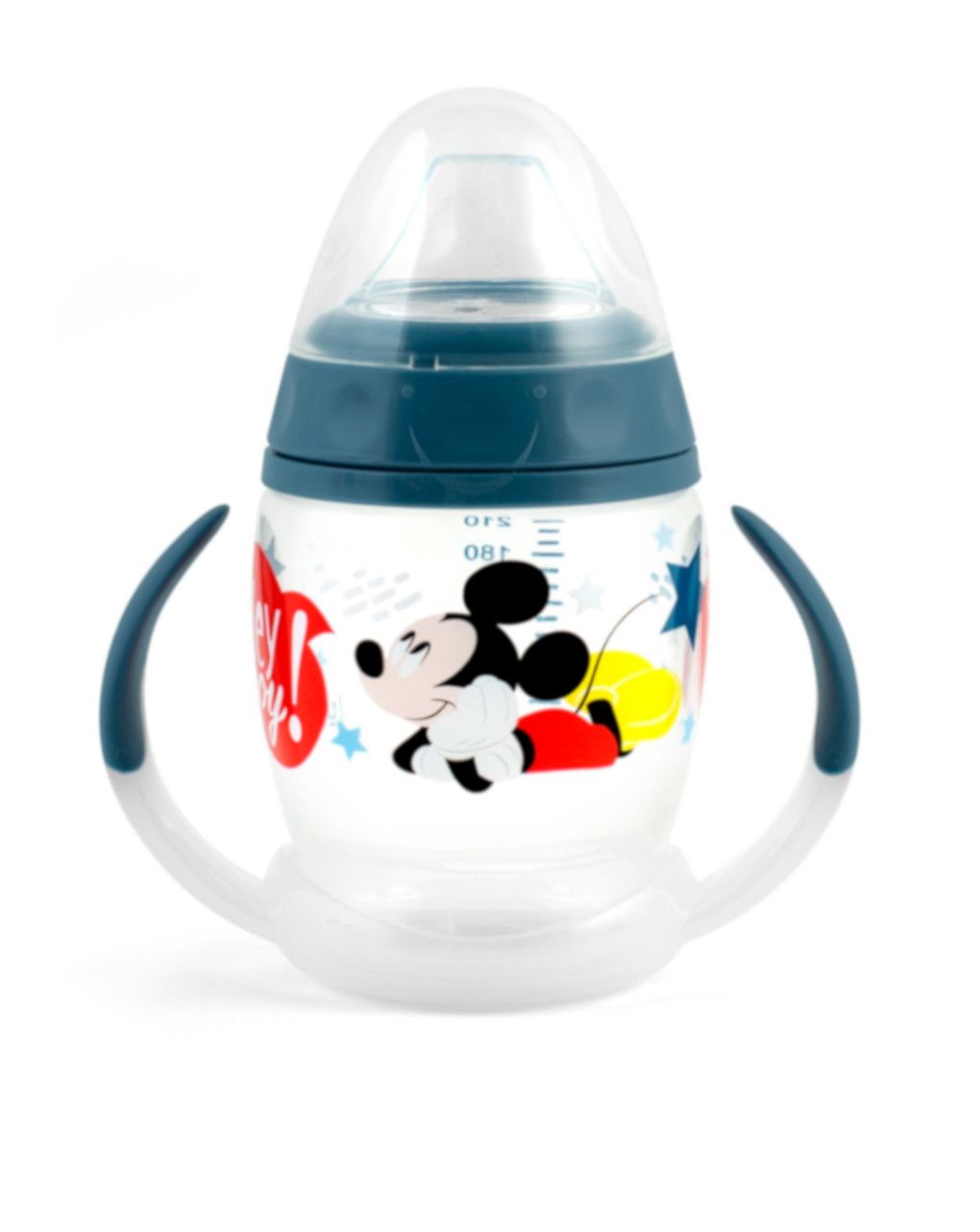 Tazza primi sorsi mickey icon 210 ml - lulabi
