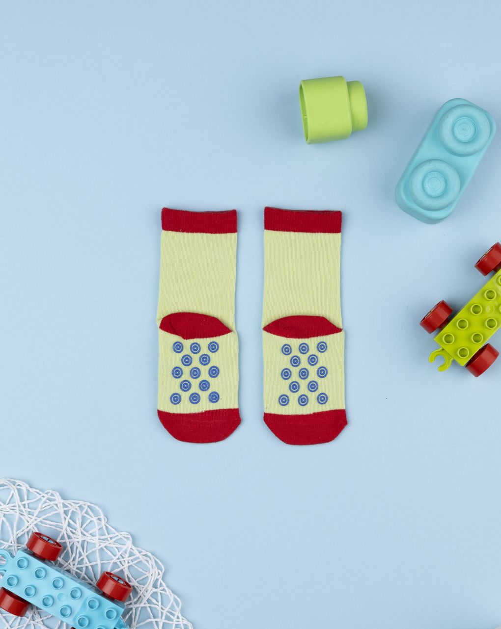 Antiscivolo bimbo orsi giallo