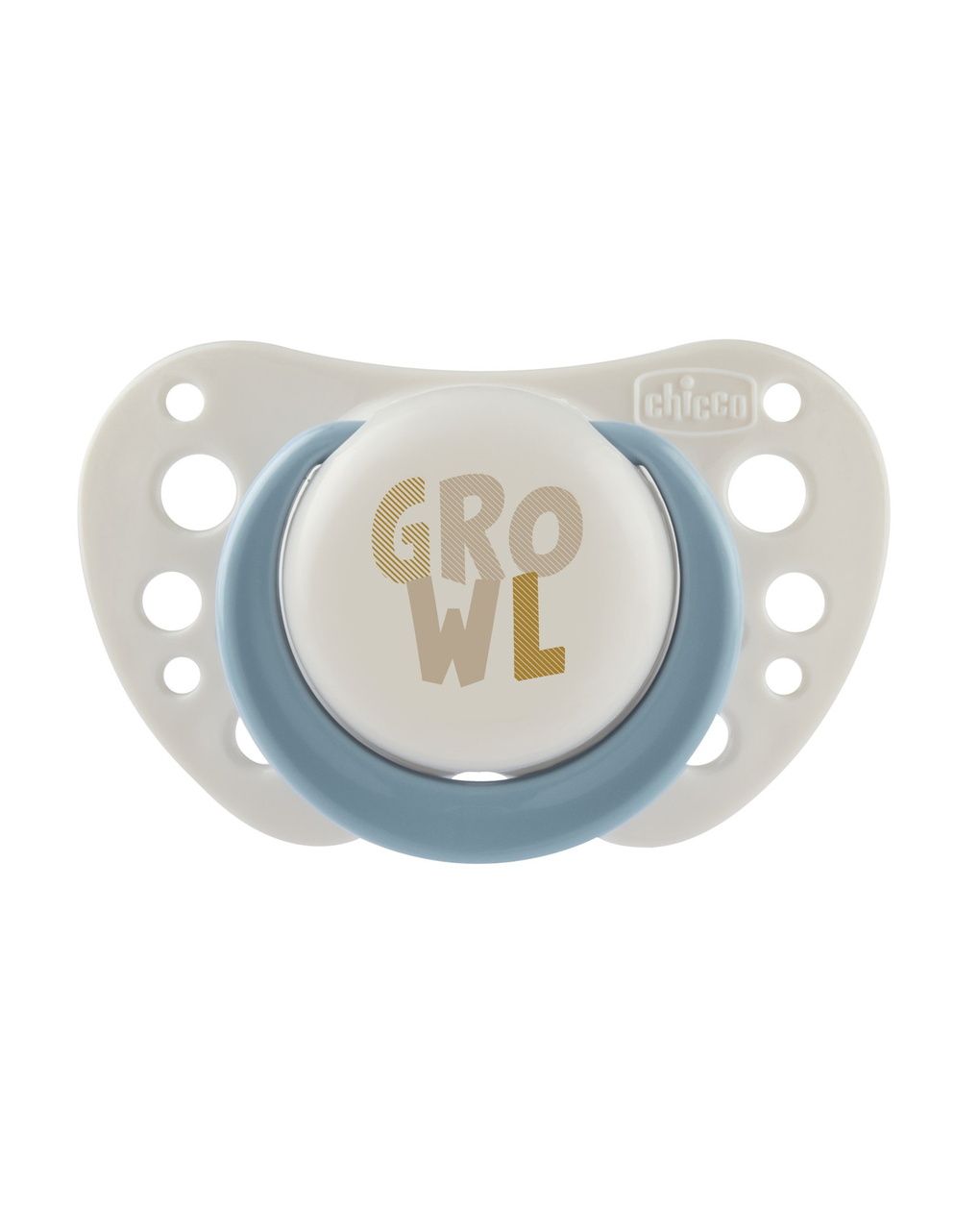 Physioforma air azzurro in silicone 2-6 mesi | 2 pezzi | chicco