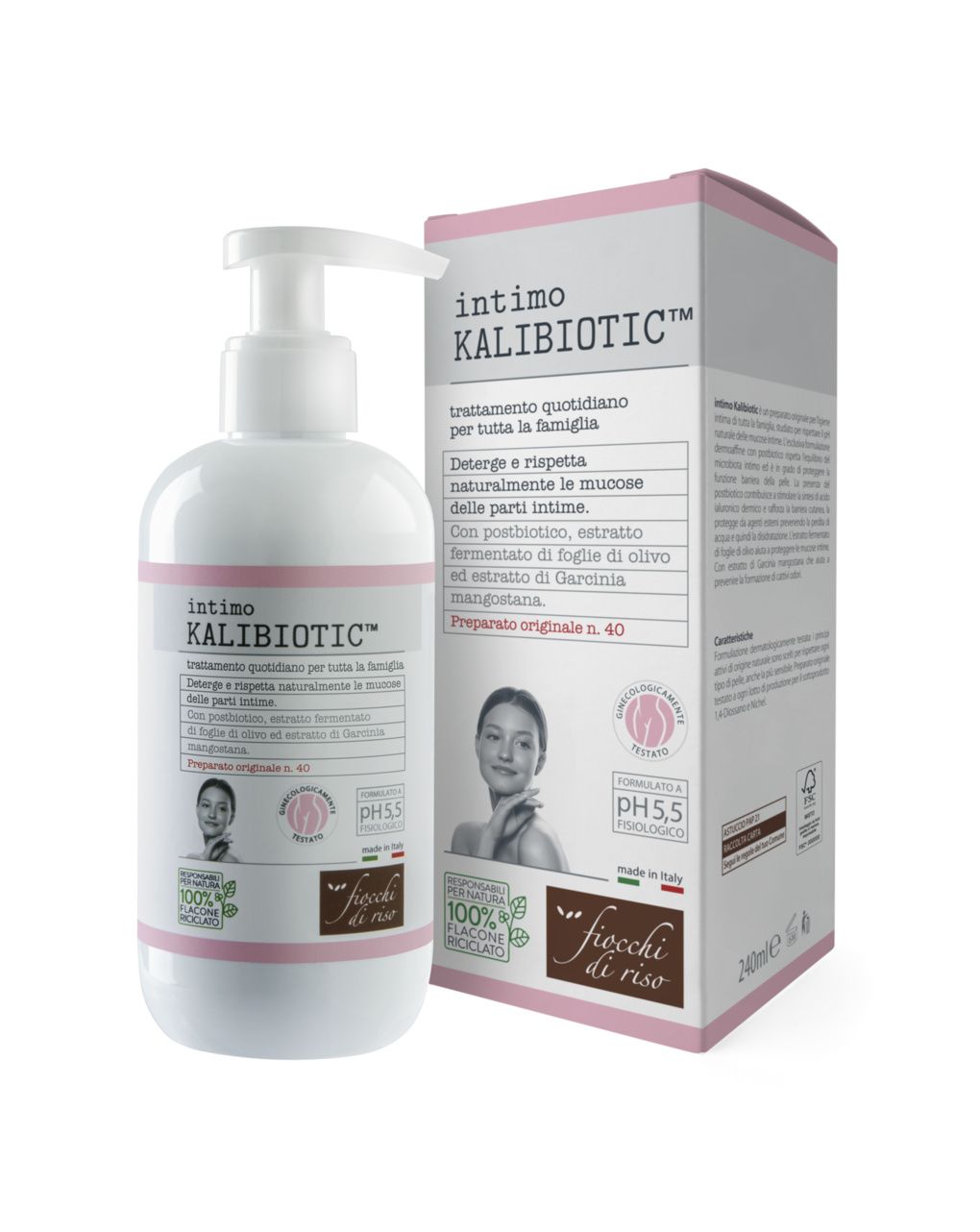 Intimo kalibiotic ph 5.5 | 240 ml - fiocchi di riso