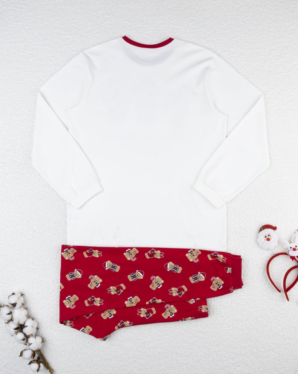 Pigiama famiglia natalizio papà orsetti