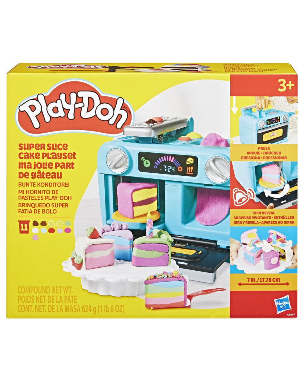 Play-doh playset torta fantasia