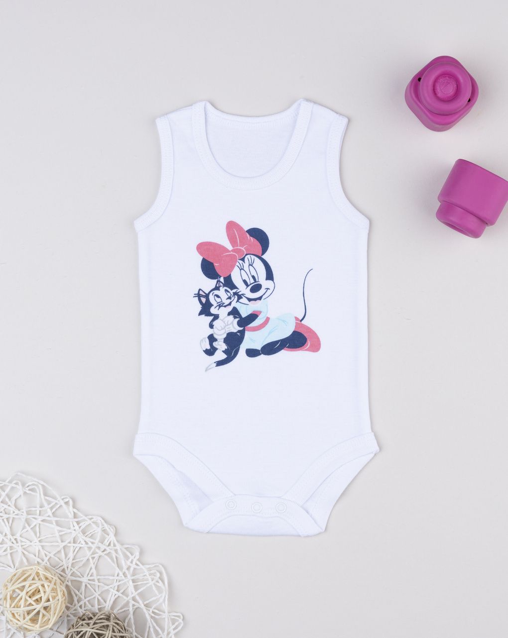 Body bimba spalla larga minnie