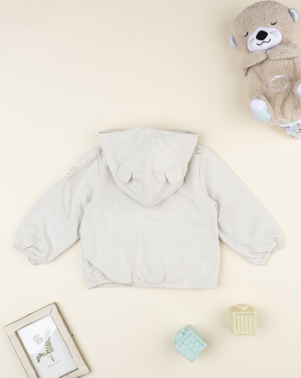 Giacca bimbo beige orsetto